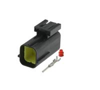XIOKLM Conector de Cable cableado Impermeable Auto 4pin Plug 344270-1 344268-1 con terminales y Sellos(2pcs)