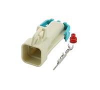 XIOKLM Conector de Cable eléctrico cableado Impermeable Auto del Enchufe 15326423 4 Pines con terminales y Sellos(2pcs)