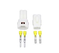 XIOKLM Conector de Cable eléctrico Impermeable 2 Pines DJ7021-2-11/21 Conector Macho y Hembra/automóvil 2P(10 Sets)