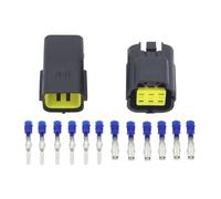 XIOKLM Conector de Cable Impermeable/Coche, Enchufe eléctrico Sellado camión, arnés con Terminal, 1, 2, 3, 4, 6, 8, 10, 12 y 16 Pines, Juego(6 Pin)