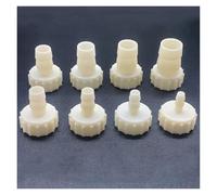 XIOKLM Conector de manguera hembra G1/2 pulgada DN15, 5 unidades, rosca interior, accesorios for bomba agua, acoplamiento junta pagoda con púas for riego jardín(DN15Female8mm5pcs)