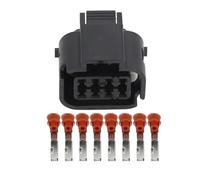 XIOKLM Conector de Montaje Faros Delanteros 8 Pines, Conector arnés transmisión, Enchufe Coche con Terminal DJ7088A-2.2-21(10 Sets)