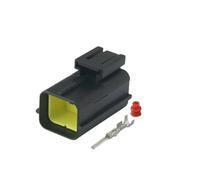 XIOKLM Conector eléctrico Abierto de cableado automático 344265-1 174265-7 6 Pines con terminales y Sellos(2pcs)