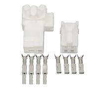 XIOKLM Conector eléctrico automático de 4 Pines DJ7046Y-2.2-11/21, Conector Macho y Hembra con Terminal(Male and Female Plug,10 Sets)