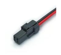 XIOKLM Conector electrónico JST de 2 Pines for Coche 02R-JWPK-VKLE-S Auto 02T Negro versión Especial Enchufe Hembra Macho arnés cableado Impermeable(2P Female,20 Pcs)