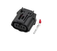 XIOKLM Conector Impermeable automático de 4 Pines Serie TS Conector Sensor MAF medidor Flujo Aire Enchufe Pigtail 6189-7401(Female,10 Sets)