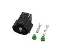 XIOKLM Conector Impermeable de cableado Hembra 90980-11162 Enchufe automático 2 Pines con terminales y Sellos 7283-7526-30(2pcs)