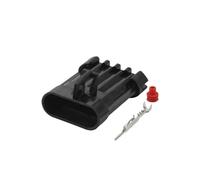 XIOKLM Conectores automotrices Impermeables de 4 Pines 12162144, Carcasa 1,5mm, Conector cableado Sensor, Terminal y Sello adicionales(Male,20 Sets)