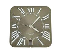 XIOKLM Cuadrado del dial de 27m m Conveniente for los Accesorios Encargo Logotipo Movimiento NH35(6)