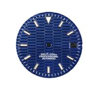 XIOKLM El Logotipo 62MAS del dial S de 28,5 mm Parte el Verde Luminoso Adecuado for Reloj NH35N/H36 NH35(3)