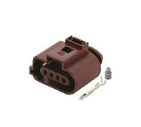 XIOKLM Enchufe automático de 4 Pines 6Q0973704A 1717892-2 Conector Cable cableado Impermeable 6Q0 973 704 A 704A con terminales y Sellos(20pcs)
