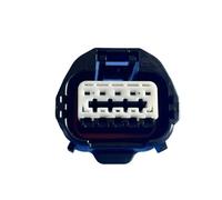 XIOKLM Enchufe Hembra de 10 Pines/automóvil MG643385-5 MG633387 Conector Impermeable MG 643385-5 633387 con terminales y Sellos(10pcs)