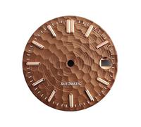 XIOKLM Esfera de 28,5mm patrón geométrico Dorado/Azul/Verde Adecuado for Accesorios Reloj Movimiento automático NH35(19)