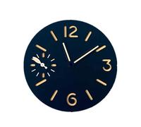 XIOKLM Esfera de Reloj Luminosa 1,36 Pulgadas y 34,5mm ETA6497 ST3600, Piezas Repuesto con Movimiento Manos Caras(Oranje)
