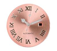 XIOKLM Esferas de Reloj 24,5mm for Mujer, Accesorios mecánicos compatibles con Caja Luminosa NH05 NH06 31mm(C Pink Set)