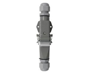XIOKLM HDC-HA-4 - Conector resistente de 4/5/6/8 pines de núcleo, industria aeronáutica, impermeable, a prueba de arena, enchufe de enchufe de 250 V 10 A/16 A (5 núcleos)