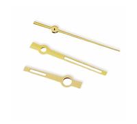 XIOKLM Reloj Plateado, Rosa, Dorado, Azul, manecillas Verdes Luminosas, Ajuste NH35 NH36 ETA 2824 2836/8215 8205 DG2813 3804(Gold- NH35)