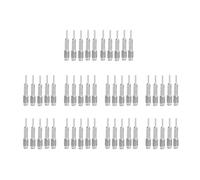 XIOKLM Removedor de pasadores Correa Reloj, ajustador Barras Resorte, Herramienta reparación 3 Agujas, Accesorio for relojero, uds(50Alternative Needle)