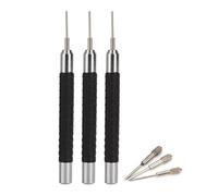XIOKLM Removedor de pasadores Correa Reloj, ajustador Barras Resorte, Herramienta reparación 3 Agujas, Accesorio for relojero, uds(Link Pin Remover)