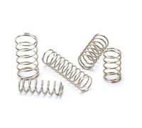 XIOKLM Resorte comprimido de acero inoxidable 304, diámetro alambre 2,0mm, externo 17-30mm, longitud resorte presión 15-100mm, 5 uds(80mm,21MM_2.0MM(5PCS))