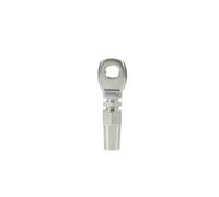 XIOKLM Terminal de acero inoxidable 316 de grado marino para cable de cuerda de alambre de 3 a 8 mm, kit de balaustrada (para cable de 4 mm)