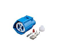 XIOKLM Toma de cableado Coche 4 Pines 7283-8497-90 con Terminal y Sellos Goma, Conector Compuesto Sellado/Ventilador refrigeración automóvil(Female)