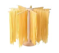 XIONGXIAOZHI Soporte para Secado de Pasta | Secador de Pasta 9 Barras Plegable, Estante para Fideos Frescos y Caseros | Utensilio de Cocina para Colgar Pasta Hecha a Mano