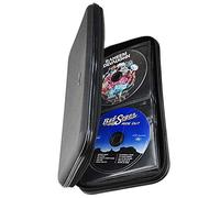 XiongYe - Funda para CD y DVD, capacidad de 72 unidades, resistente para coche, funda rígida resistente, soporte para disco de CD, DVD, carpeta para Blu-ray