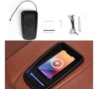 Xipoo Compatible con Cadillac Escalade 2015-2020 consola central de carga inalámbrica para accesorios Cadillac Escalade 2015, 2016, 2017, 2018, 2019, 2020