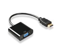 XIPSBJWF Cable HDMI a VGA con Adaptador de y Corriente conversión Alta definición a fácil de operar