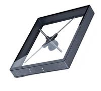 XIPSBJWF Proyector holográfico 3D de 56 cm con Ventilador, Dispositivo Integrado, WiFi, lámpara LED holográfica con Cubierta, luz de exhibición publicitaria Ventilador de Holograma 3D