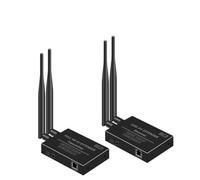 XIPSBJWF Transmisor y Receptor inalámbrico de 2,4 G/5,8 G for Extensor vídeo HDMI H.265 200 M. Se Puede conectar a un Cable Ethernet fácil de operar(1080P Version)