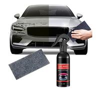 XIRUJNFD Car Scratch Repair Nano Spray, Nano Sparkle Cloth For Car Scratches, Car Nano Repairing Spray, Car Scratch Remover, Nano Car Scratch Removal Spray, Nano Spray for Cars (1Pcs 120ML)