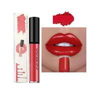 XIRUJNFD Crema Textura Labial Resistente al Agua, Brillo de Labios Hidratante de Larga Duración, Voluminizador Líquido (10)