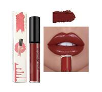 XIRUJNFD Crema Textura Labial Resistente al Agua, Brillo de Labios Hidratante de Larga Duración, Voluminizador Líquido (9)