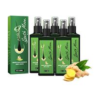 XIRUJNFD Growthplus Nourishing Ginger Spray, Hair Growth Spray Hair Plus, Regrowth Nourishing Ginger Spray for Men Women (5Pcs)