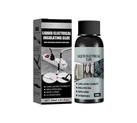 XIRUJNFD Liquid Electrical Tape, Liquid Insulation Tape, Liquid Electrical Tape Waterproof, Liquid Insulation Electrical Tape for Electrical Equipment (30ml Black,1pcs)