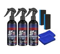 XIRUJNFD Multi-Functional Coating Renewal Agent, 4.3oz/120ml 3 In 1 High Protection Quick Car Coating Spray, Car Coating Agent, 3 In 1 Ceramic Car Coating Spray (3Pcs/360ml/4.3oz)