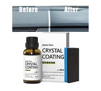 XIRUJNFD Plastic Parts Crystal Coating, Plastic Parts Refurbish Agent, Exteriorm Plastic Parts Refurbish Agent, Crystal Coating for Car (1 Set)