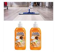 XIRUJNFD Powerful Decontamination Floor Cleaner, Laminate Floor Cleaner, Wood Floor Cleaner and Polish, Hard Surface Floor Cleaner, Marble Cleaner Marble Stain Remover (2Pcs)