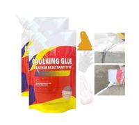 XIRUJNFD Slab Concrete Crack Waterproof Repair Sealant, Caulking Glue Weather Resistant Type, Concrete Crack Repair Waterproof Adhesive, Concrete Crack Filler for Gaps (2)