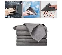 XIRUJNFD Thickened Magic Cleaning Cloth, Reusable Glass Polishing Cloth, Miracle Cleaning Cloth, Microfiber Towels, Micro Fiber Cloth for Glass (11.8 * 11.8in,5Pcs)