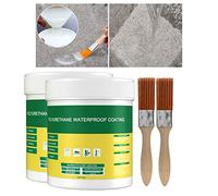 XIRUJNFD Waterproof Insulating Sealant, Invisible Waterproof Anti-Leakage Agent, Waterproof Sealant, Repair Leaks Anywhere in Seconds (100g,2Pc)