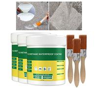 XIRUJNFD Waterproof Insulating Sealant, Invisible Waterproof Anti-Leakage Agent, Waterproof Sealant, Repair Leaks Anywhere in Seconds (100g,3Pc)