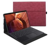 xisiciao Funda para Microsoft Surface Pro 9 con carcasa suave de TPU compatible con la funda de teclado Signature Ultral Thin & Light Disipación de calor (Borgoña)