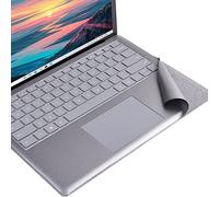 xisiciao, Funda para teclado de tamaño completo para Microsoft Surface Laptop 3 de 13.5 pulgadas, protector de pantalla, evita manchas para portátil 3 (gris opaco para laptop 3)