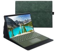 xisiciao Funda protectora para Microsoft Surface Pro 9 con carcasa suave de TPU compatible con cubierta de teclado, diseño ultrafino y ligero de disipación de calor (verde)