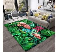 Xisnuient Alfombras De Área Cool De Pájaro De Fuego, Gran Carpet Decorativa para Sala De Estar Y Dormitorio, Alfombras Flamenco 3D para Salas De Juegos De Adolescentes Y Niños (Color 5,160x230cm)