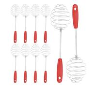 Xistuoz Batidor de salsa | Batidor de bobina de resorte de acero inoxidable - Utensilios de cocina manuales de acero inoxidable para salsa de leche, harina, hacer matcha, hornear panqueques de