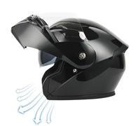 Xistuoz Cubierta de cabeza de motocicleta, cubierta protectora de cabeza caliente anti-vaho de doble lente - Equipo de seguridad de motocicleta para hombres, mujeres y amantes de la motocicleta